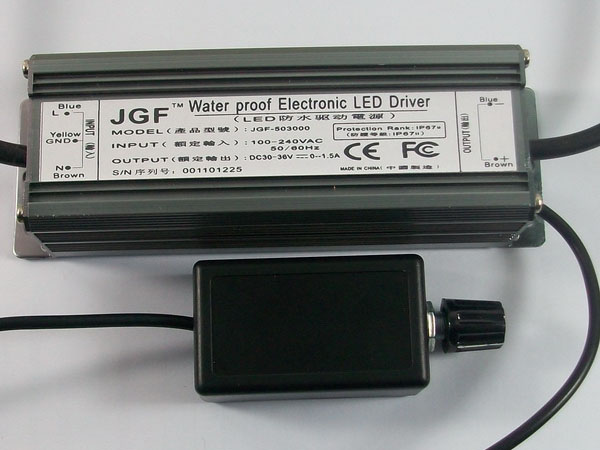 Dimmerable 50W watt LED Waterproof Driver (AC100-240V)